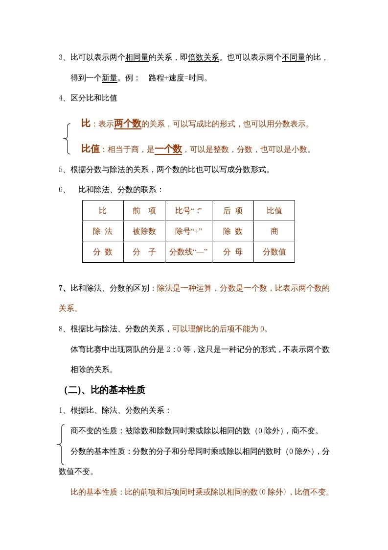 图片[3]-六年级数学上册第2单元归纳总结（人教版）-简单街-jiandanjie.com