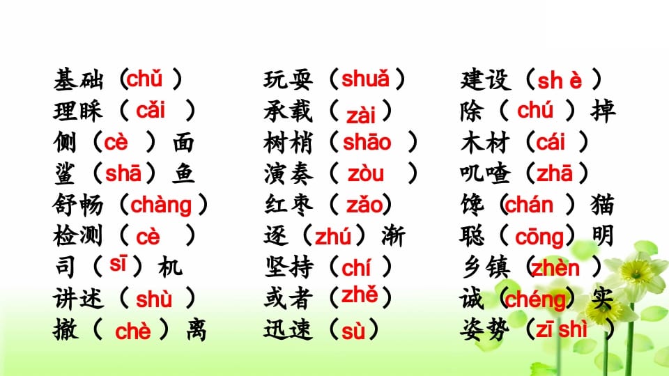 图片[3]-三年级语文上册生字专项复习（部编版）-简单街-jiandanjie.com