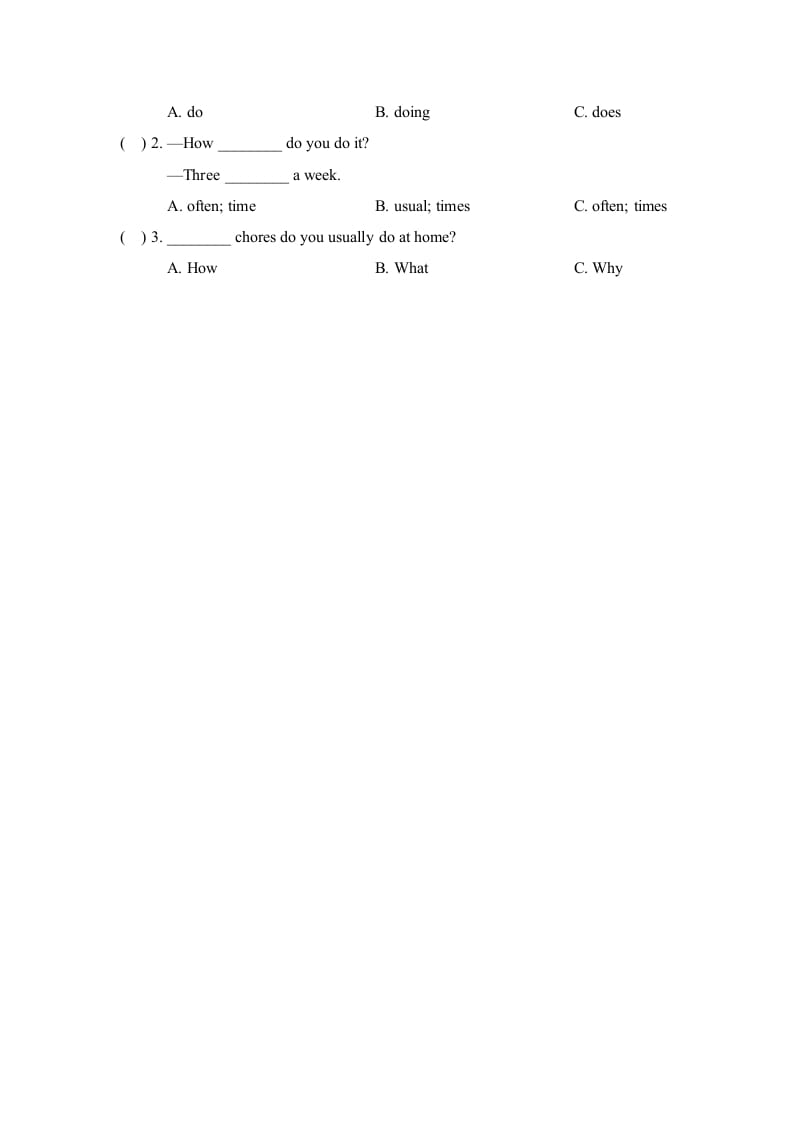 图片[2]-五年级英语上册Unit6_Lesson1课时训练（人教版一起点）-简单街-jiandanjie.com