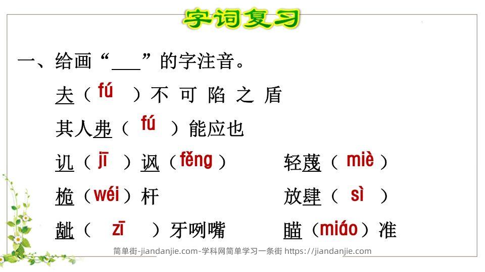 图片[2]-五年级语文下册第6单元知识点课件（部编版）-简单街-jiandanjie.com