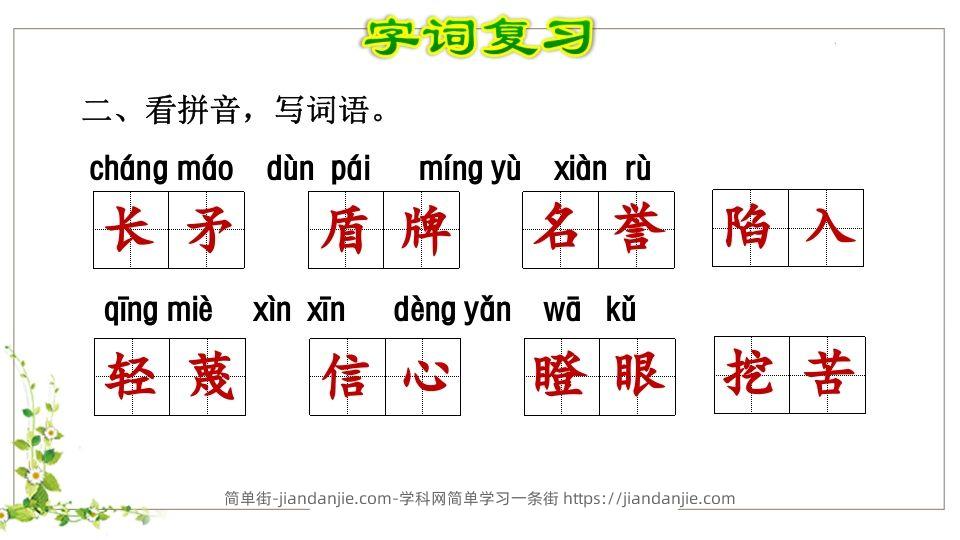 图片[3]-五年级语文下册第6单元知识点课件（部编版）-简单街-jiandanjie.com