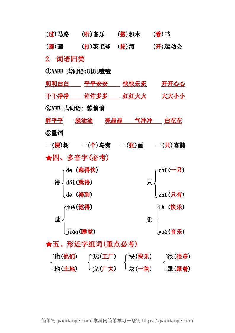 图片[2]-一下语文第三单元10个必备知识点-简单街-jiandanjie.com