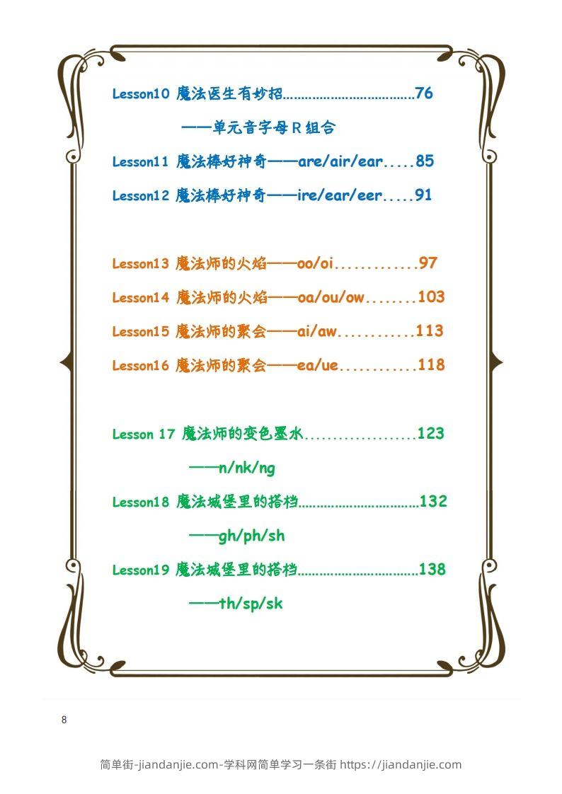 图片[2]-【自然拼读】趣味笔记1-简单街-jiandanjie.com