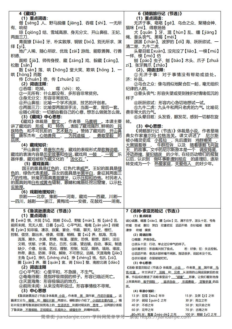 图片[2]-【课课贴】六下语文-简单街-jiandanjie.com